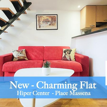 شقة Place Massena 4Pers Hyper Center Ac نيس المظهر الخارجي الصورة